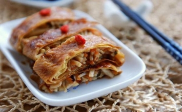 Thanh nhẹ với món cuốn chay lạ miệng